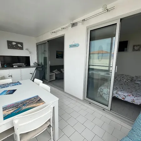 Apartmán 2 Pieces Avec Loggia Vue Canal, Garage Ferme Et Wifi - Fr-1-338-631 *