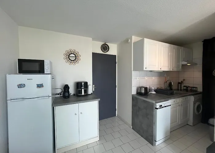 Lägenhet 2 Pieces Avec Loggia Vue Canal, Garage Ferme Et Wifi - Fr-1-338-631 Sète
